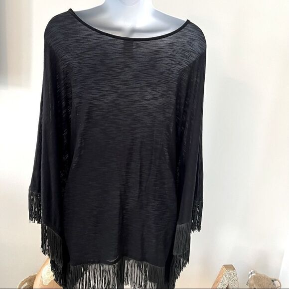 L Space Fringe Luxe Lounging Swimsuit Cover Up (S) - Picture 5 of 8